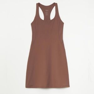 NEW Girlfriend Collective Storm Brown Paloma Dress